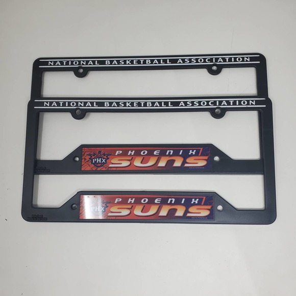 NBA PVC License Plate Frame - Phoenix Suns - Picture 1 of 2